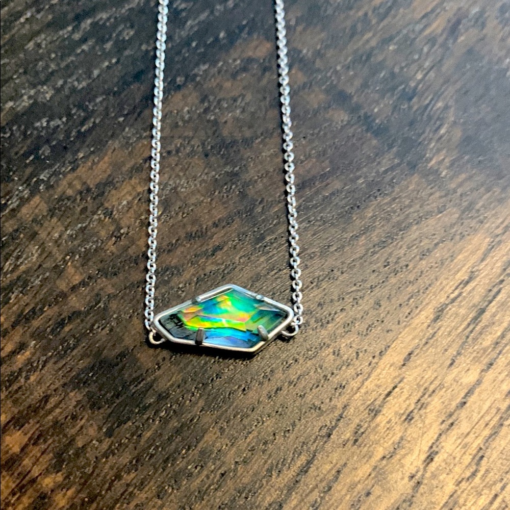 Kendra Scott silver necklace